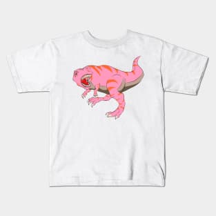 Pink T-Rex Kids T-Shirt